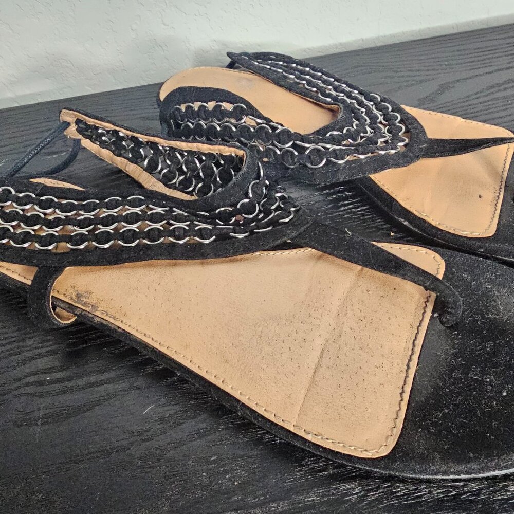 Colin Stuart Black Sandals